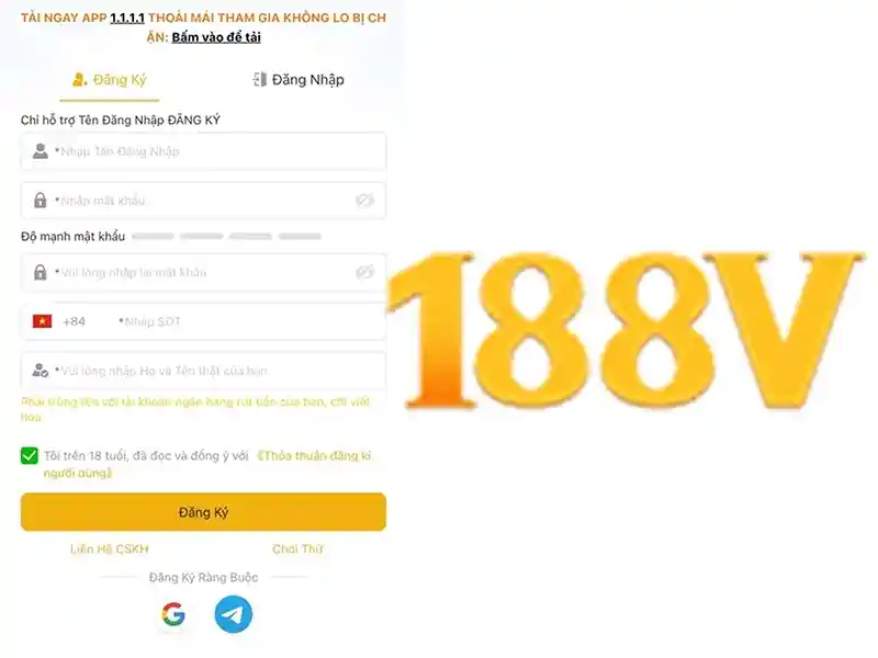 ưu đãi slot 188v